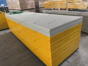 Passerelle <span class=keywords><strong>en</strong></span> grille moulée <span class=keywords><strong>en</strong></span> <span class=keywords><strong>fibre</strong></span> <span class=keywords><strong>de</strong></span> <span class=keywords><strong>verre</strong></span>, grille <span class=keywords><strong>en</strong></span> FRP - Product Image 4