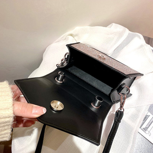 Latest Obvious PU Handbag for Women Shining Purse With Diamonds Ladies Luxury <strong>Mini</strong> <strong>Hand</strong> - Product Image 3