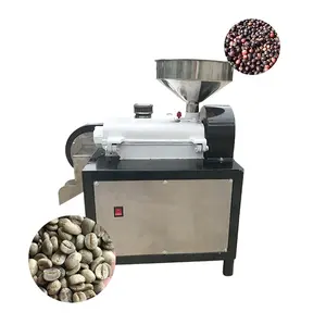 NEWEEK precio de fábrica totalmente automático 50 kg/h molinillo maquinaria de procesamiento máquina descascaradora de granos de café