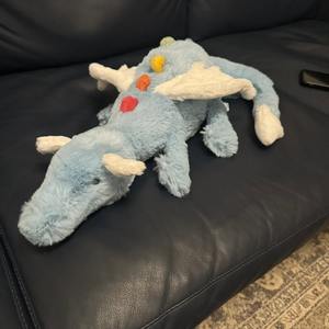 Peluche de Dinosaurio <span class=keywords><strong>Serie</strong></span> Cielo Arcoíris, Juguete de Peluche Suave para Niños, Regalo de Cumpleaños, Alivio del Estrés - Product Image 1