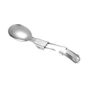 Ensemble de couverts pliants d'extérieur en acier inoxydable 304, kit portable de camping avec cuillère, fourchette, couteau et baguettes, style simple - Product Image 1