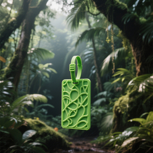 <span class=keywords><strong>Étiquette</strong></span> <span class=keywords><strong>d</strong></span>'<span class=keywords><strong>identification</strong></span> <span class=keywords><strong>de</strong></span> valise avec lettre personnalisée LOGO 3D personnalisé - Product Image 3