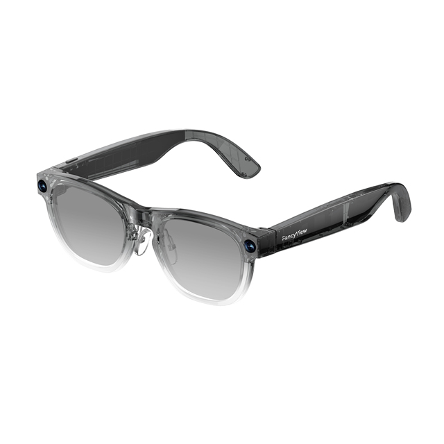 Photochromic Smart AI Glasses 8MP Camera 1080P Wi-Fi 6 Translation Anti-Shake IP63 Waterproof Music Sunglasses Long Battery Life