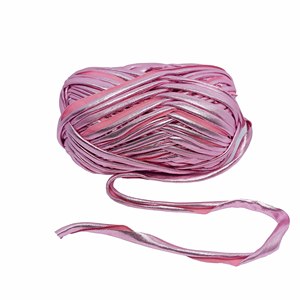 Metallic T-Shirt <b>Yarn</b> for Crocheting Handmade Bags <b>100</b>% <b>Polyester</b> <b>Yarn</b> for Woven Bags - Product Image 3