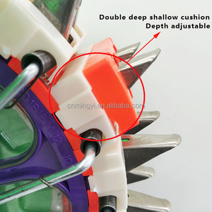 Semoir à maïs manuel avec double seau / Semoir à blé avec applicateur d'engrais Semoir à main portable - Product Image 5