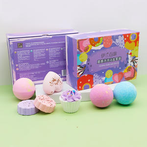 Set de Regalo de 7 Bombas de Baño para Niños, Divertidas Bombas Efervescentes con Forma de Cupcake, Perfectas para Baños de Burbujas, Idea de Regalo para Niños, Mujeres y el Hogar, Regalos para Días Festivos - Product Image 6