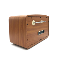 Hadiah Promosi casing kayu Retro Vintage portabel Radio Am/Fm Sw 3 Band Nasional