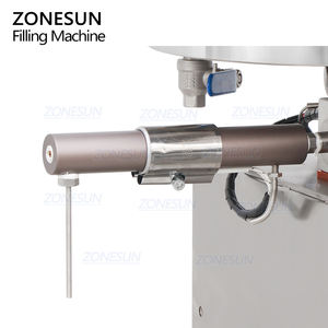 ZONESUN ZS-GTPP1H Semi-automatic Quantitative Single Head Cosmetics Eyeshadow Lip Gloss <b>Mascara</b> Mixing Heating Filling Machine - Product Image 5