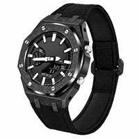Nouveauté, kit de modification de 5e génération, Ga2100, boîtier en acier inoxydable 316L, bracelet en nylon, bracelet en fibre de carbone, G Ga Shock 2100