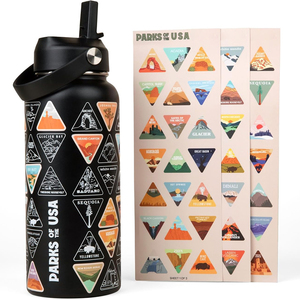 Termo de Acero Inoxidable Ecológico para Parques Nacionales de EE. UU., Gran Capacidad, Apto para Hervir Agua, Seguro para Viajes - Product Image 6