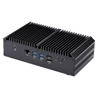 Kansung Nuevo Mini PC Industrial de Control Personalizado con Intel Celeron 5405U de 8.ª Generación, Doble Núcleo, DDR4, SSD+HDD, Sin Ventilador