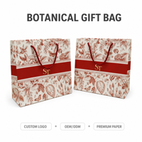 Sacs en papier kraft perforés de luxe personnalisés et recyclables avec poignée en corde de coton et pelliculage mat pour magasins de vêtements et cadeaux