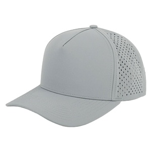 Casquette de baseball OEM personnalisée de haute qualité pour homme et femme, avec logo de marque, ajustement professionnel flexible et premium, gris, séchage rapide, casquette de golf imperméable pour femme - Product Image 1