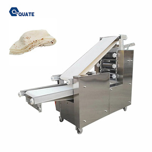 Automatic 5-50cm Flatbread Maker - <b>Flour</b> Tortilla/Pita/Arabic Bread/Pizza Dough Roller & Sheeter for Commercial Bakery Use Arabi - Product Image 5