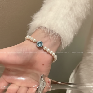 Vendita calda Trending Vintage di lusso cavigliere con perline incrociate di cristallo strass all'ingrosso accessori moda - Product Image 1