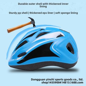 <span class=keywords><strong>Casque</strong></span> de sécurité <span class=keywords><strong>pour</strong></span> enfants en gros <span class=keywords><strong>pour</strong></span> le roller et le vélo, réglable, avec corps en caoutchouc - Product Image 2