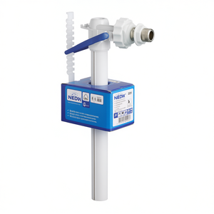 Válvula flotante universal azul de 3/8" con vástago de latón para válvulas de descarga - Product Image 3