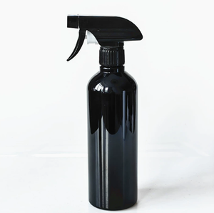 Hot Selling <b>Empty</b> PET Trigger <b>Spray</b> <b>Bottle</b> Matte Black Amber Clear White Plastic <b>Bottle</b> With Black White Nozzle For Cosmetic Cle - Product Image 6