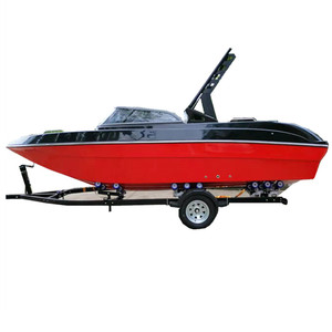 FLIT-580 Bote de Carreras con Casco de Fibra de Vidrio, Yate Deportivo - Product Image 2
