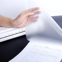 Plastifieuse de bureau compacte A4 de haute qualité à 2 rouleaux, pour plastification à froid et à chaud, blanche, pour la maison et le bureau