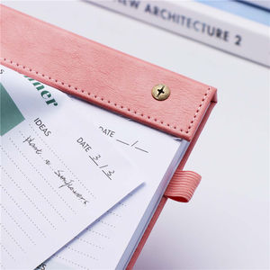 A5 Hàng Ngày Kế Hoạch Notepad undated <span class=keywords><strong>Todo</strong></span> Danh Sách Notepad Nhiệm Vụ Hàng Ngày Danh Sách Kiểm tra Tổ Chức PU Da Máy Tính Xách Tay Cho Công Việc Văn Phòng Nhà - Product Image 3