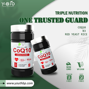 קפסולות קואנזים Q10 60 מיליגרם ישירות מהיצרן, ויטמין B3 100 מיליגרם, תמצית אורז אדום 1000 מיליגרם, משפרות חסינות, 2 כמוסות, חלאל - Product Image 3
