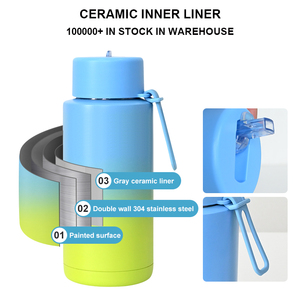 Australia Hot Sale Custom Logo 34oz 1000ml Stainless Steel Vacuum Insulated Water <b>Bottle</b> for 12-24 Hours Thermal - Product Image 6