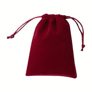 Pochette en coton avec cordon de serrage pour bijoux, logo en relief, sac anti-poussière doux pour emballage de bijoux et cadeaux, vente en gros - Product Image 4