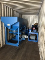Ligne de traitement des minerais de coltan, de tantale et de niobium, installation mobile de lavage et de séparation pour mines isolées