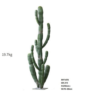 Plantes artificielles en plastique, <span class=keywords><strong>cactus</strong></span> artificiel sans entretien, <span class=keywords><strong>cactus</strong></span> pour la décoration intérieure et extérieure, maison, bureau - Product Image 4
