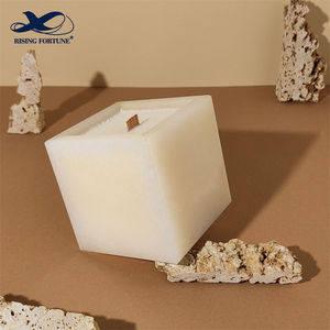 Pots de <span class=keywords><strong>bougie</strong></span> carrés en pierre d'onyx de luxe de Noël conteneur de <span class=keywords><strong>bougie</strong></span> <span class=keywords><strong>vide</strong></span> en onyx pour la décoration intérieure bougeoir Chine usine <span class=keywords><strong>grossiste</strong></span> - Product Image 3