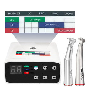 Sibodent Tandheelkundige Klinische Borstelloze Led Elektrische Micromotor Werkt Met 1:1/1:5/16:1 Led Contra Hoek Tandarts Lage Snelheid Handstuk - Product Image 3