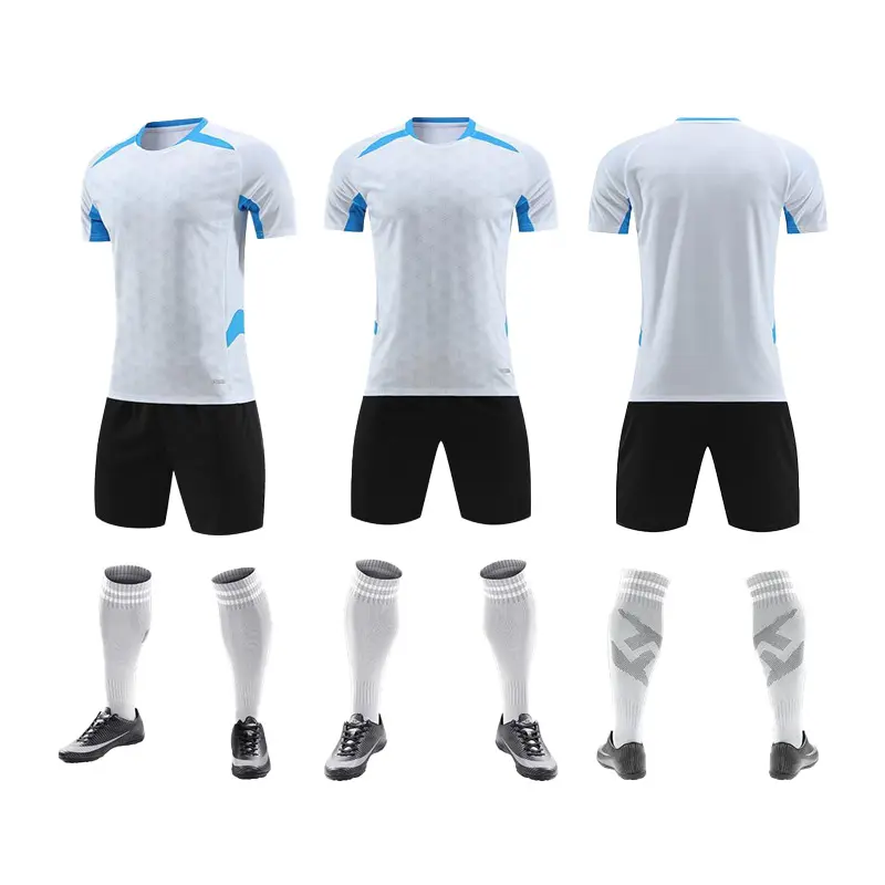 Conjunto de camiseta de fútbol para hombre, ropa deportiva de fútbol de calidad en blanco, camiseta de fútbol americano personalizada para hombre