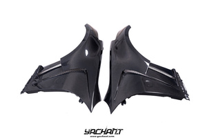 ชุดแต่งบอดี้คิทกันชนหน้าคาร์บอนไฟเบอร์ CF รุ่น <span class=keywords><strong>YC</strong></span> 3 สไตล์ สำหรับรถยนต์ 350Z Z33 ปี 2002 ถึง 2008 - Product Image 3