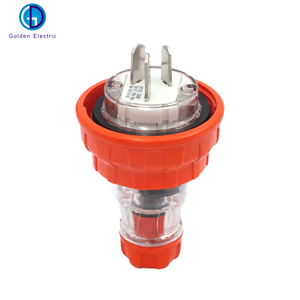 <strong>Australian</strong> Standard IP66 Industrial <strong>Plug</strong> with Socket 56P310/56P315 10A 15A 20A 250V 3 Flat Pins Waterproof 3 Outlets - Product Image 2