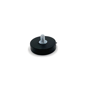 Forte puissance caoutchouc revêtement néodyme tasse aimant mâle fileté goujon sécurité caméra LED lumières - Product Image 1