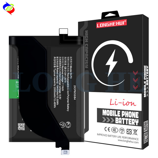 High Quality Phone Battery B-P3 2000mAh 8.9V Cell Phone Battery Active Mobile Phone Battery for VIVO IQOO 7 V2049A I2009