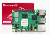 Nuevo Raspberry Pi 5 con 4GB/8GB de RAM, Mini Computadora, Kit de Inicio Completo, Módulo Raspberry Pi 5b + Pi5 4G 8G