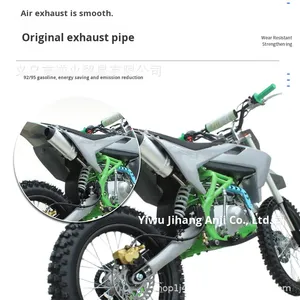 Moto da Fuoristrada Big Hawk 125CC, Bici da Montagna a Doppio Telaio per Adulti, Moto da Corsa Bidirezionale 80 km/h, Modello 4566 - Product Image 4