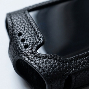 Étui en cuir <span class=keywords><strong>portable</strong></span> pour accessoires radio bidirectionnels, étui de protection en cuir pour talkie-walkie <span class=keywords><strong>4g</strong></span> POC S300 - Product Image 4
