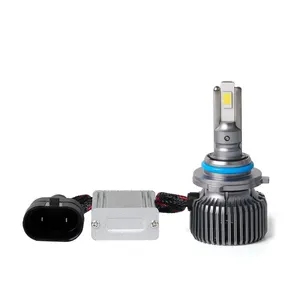 Hochleistungs-LED-Autos chein werfer lampe P60 mit kühlem Lüfter Schnelle Wärme ableitung Hohe Helligkeit 9006