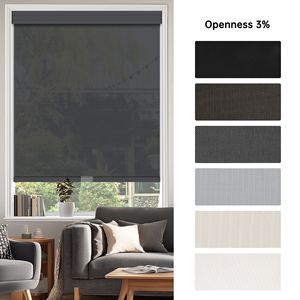 Fabricante de cortinas enrollables SAMADHI Factory, cortinas translúcidas suaves personalizadas para ventanas. - Product Image 3