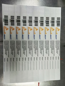 สายรัดข้อมือกระดาษ Tyvek สีนีออนแบบกำหนดเองรุ่น New Style One-off 1056/1070 สำหรับงานโรงเรียน - Product Image 5