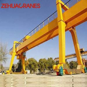 Grue portique à double poutre ZEHUA 5T-100T, grue portique extérieure montée sur rail, certifiée CE BV ISO, pour port, chantier, usine sidérurgique, pièces lourdes - Product Image 3