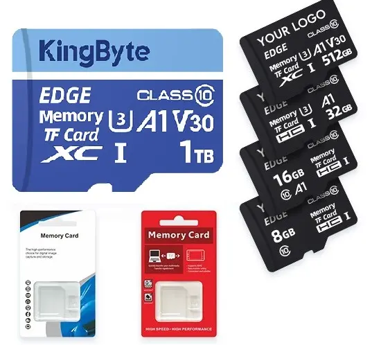 Tarjeta Tf, tarjeta de memoria de 64GB para Dron móvil, monitoreo de cámara de salpicadero, tarjeta Sd de 32GB, 64GB, 128GB para teléfono, Memoria CCTV