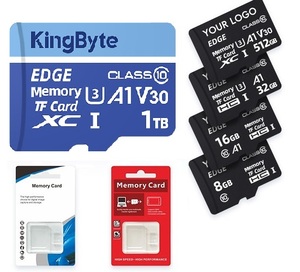 Thẻ nhớ TF 64GB, thẻ nhớ cho điện thoại, máy bay không người lái, camera hành trình, thẻ nhớ SD 32GB 64GB 128GB cho điện thoại, camera CCTV - Product Image 1