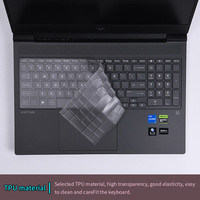 Kulit Keyboard TPU tahan air, penutup pelindung Laptop HP untuk MacBook Keyboard versi bahasa Inggris