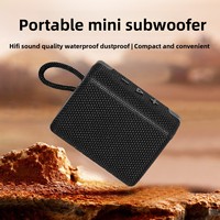 PROMO PANAS GO3 Wireless Speaker Mini Tahan Air Plastik Portabel untuk Luar Ruangan Subwoofer Mini untuk Speaker BT 5.0 Mini Portabel