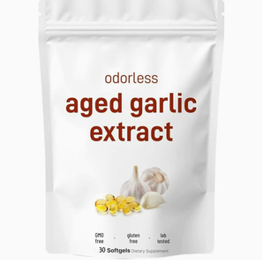 Wholesale <b>Garlic</b> Extract Odorless <b>Garlic</b> 300 Softgels Aged <b>Garlic</b> Extract Improved Bone Density - Product Image 1