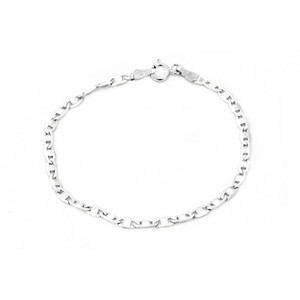 Moderno AGB482 argento bracciale Tennis rodio placcato oro lunghezza 22 cm con perla oro rosa oro perla materiale religioso - Product Image 1